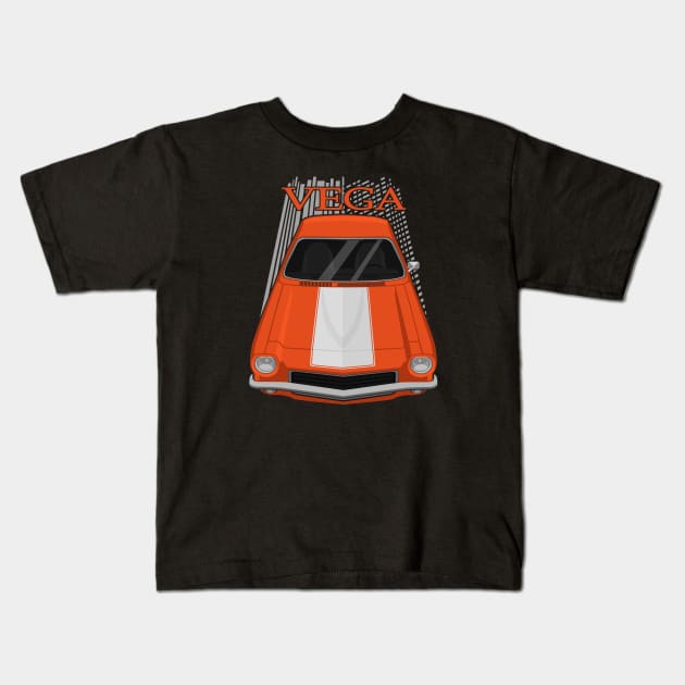 Chevrolet Vega GT 1971 - 1973 - orange Kids T-Shirt by V8social